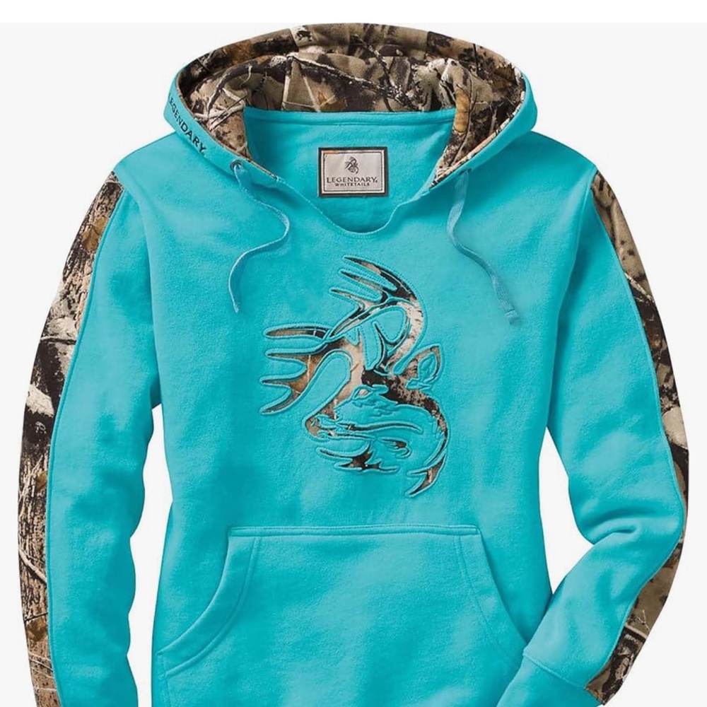 Legendary Whitetails Teal Hoodie